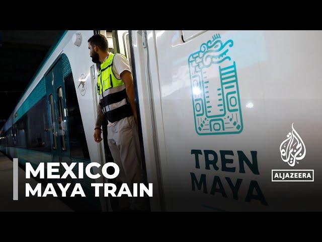 Mexico’s Maya train: Rail project completed ahead of schedule