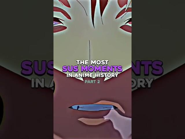 The Most Sus Moments In Anime #anime #shorts #jojo #jojosbizarreadventure #giorno #sus