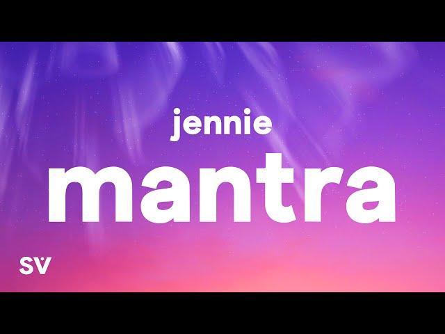 JENNIE - Mantra (Lyrics)