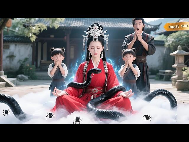 【新劇】我堂堂上界蠱神竟穿成農村惡毒後媽？ ！掐指一算預見全家慘死厄運，心聲被偷聽後綠茶女人設崩塌，老公兒子連夜求我別離婚！ #短劇#全家腦補我拆台#萌寶#偷聽心聲#全家脑补我拆台