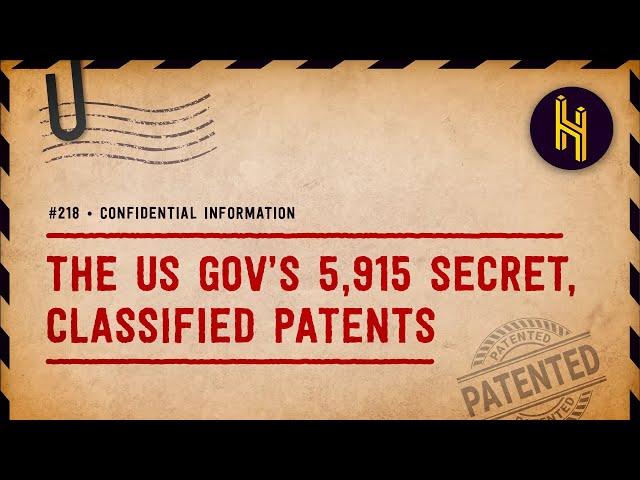 Why the US Government Has 5,915 Secret, Classified Patents