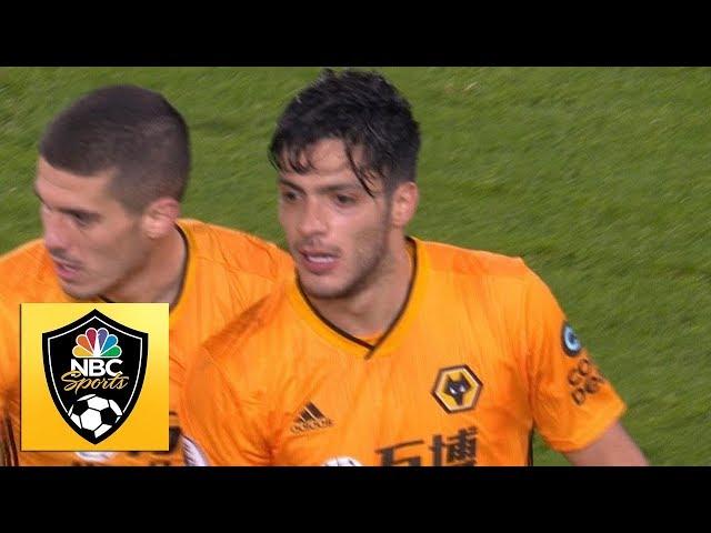 Raul Jimenez scores late equalizer v. Man City | Premier League | NBC Sports