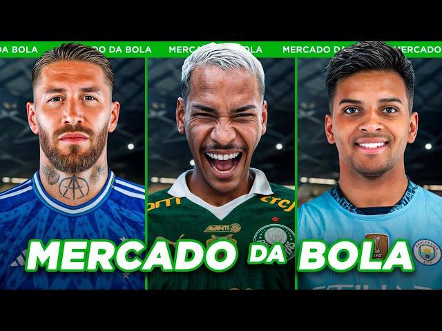 PALMEIRAS FAZ OFERTA POR MATHEUS PEREIRA│CITY ESTÁ ATRÁS DE RODRYGO e+ - Mercado da Bola 2025