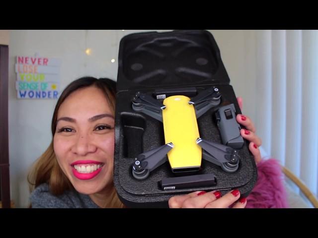 DJI Spark Unboxing-My first Drone| Maureen Scott