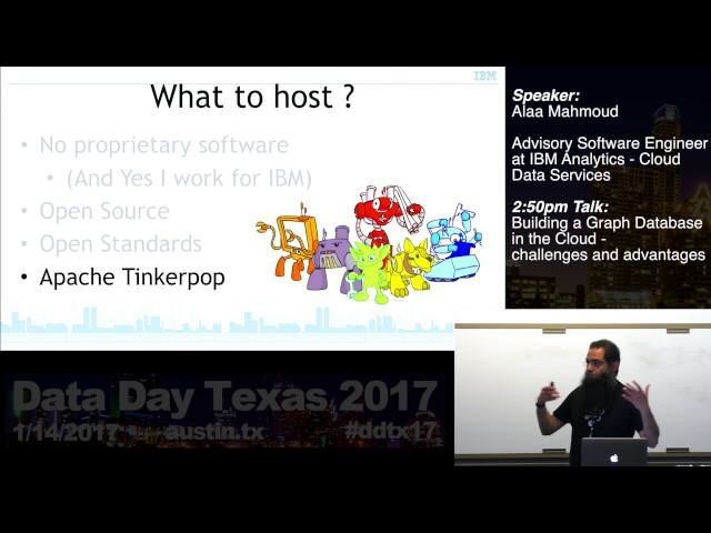 Alaa Mahmoud (IBM) : Building a Graph Database in the Cloud - challenges and advantages