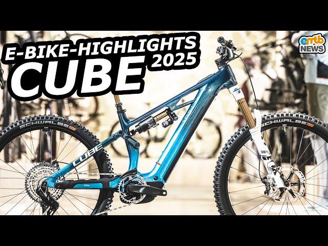 CUBE E-Bike Neuheiten 2025 – wir stellen die neuen E-MTB-Highlights von Cube vor