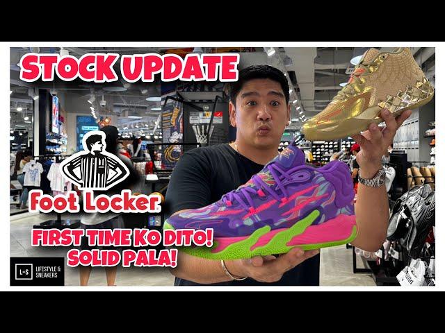 STOCK UPDATE SA FOOT LOCKER! FIRST TIME KO MAKA PUNTA DITO! PANALO PALA YUNG STORE!