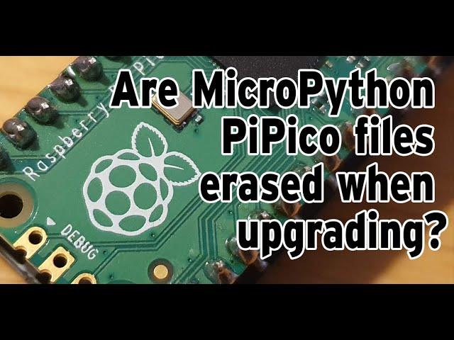 Will upgrading the PiPico uf2 loose your programs ?