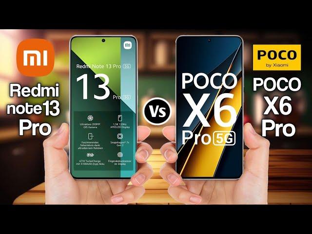 Redmi Note 13 Pro Vs Poco X6 Pro