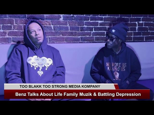 #KingzKorner EP-26 | Benz & Aziatikk Blakk Sitdown About Life Family Muzik & Battling Depression