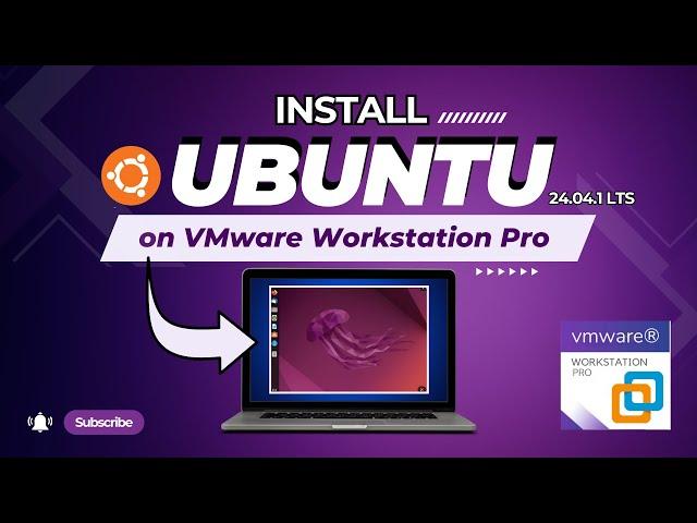 How to Install Ubuntu 24.04.1 LTS on VMware Workstation Pro | Windows 11 Virtual Machine Tutorial