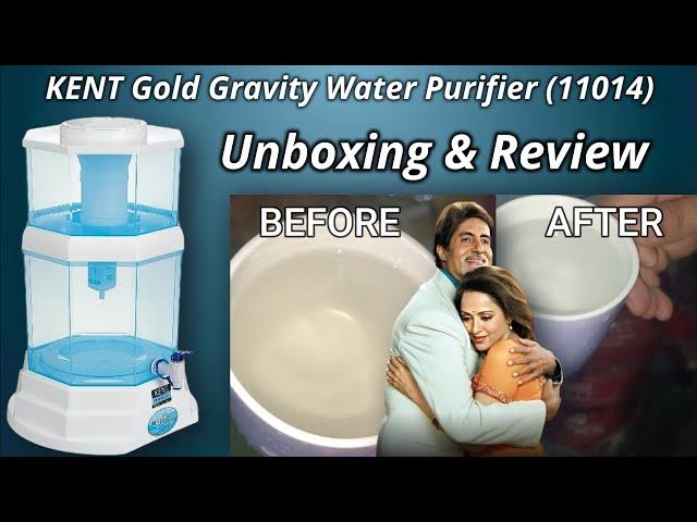 KENT Gold Gravity Water Purifier (11014) | Unboxing - Review - Installation