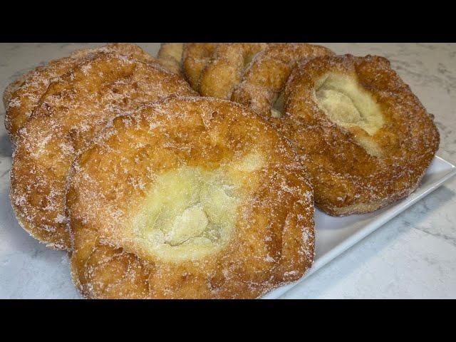 Receita pequena para 8 a 10 Malassadas  - Portuguese Donuts (Small Recipe for 8 to 10)