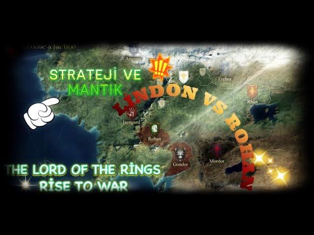 THE LORD OF THE RİNGS : RİSE TO WAR TIK TIK TIK BİZ GELDİK LİNDON 