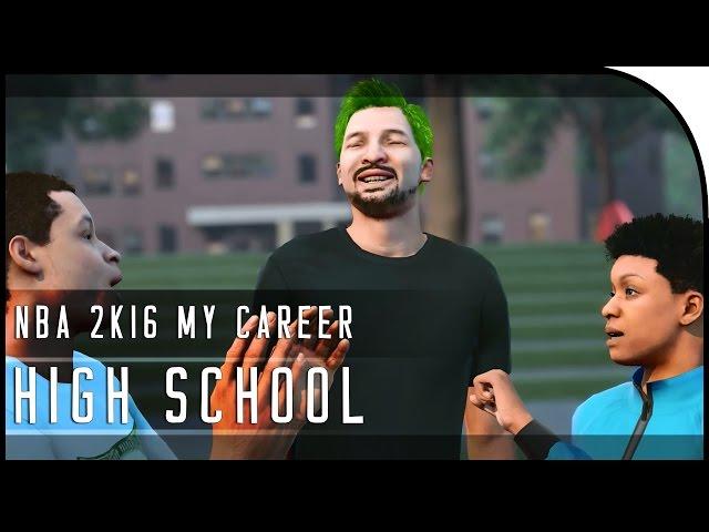 NBA 2K16 My Career Gameplay PS4 / Storyline Part 1 - "The High School Baller, College Recruiters"