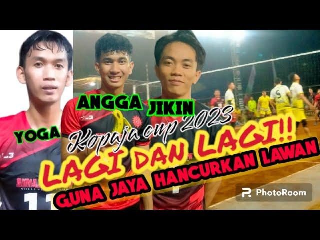 LAGA BERTABUR BINTANG‼️BABAK 8 BESAR GUNA JAYA(YOGA,ZIKIN,ANGGA) VS MEGATRANS(FELIX,BAYU,SANDI)