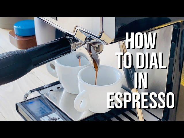 Dialing in espresso #1 : light roast coffee