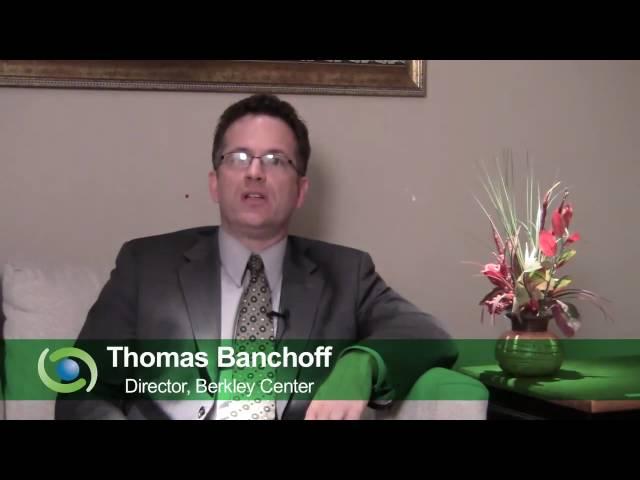 Thomas Banchoff explains the mission and the tools of the Berkley Center