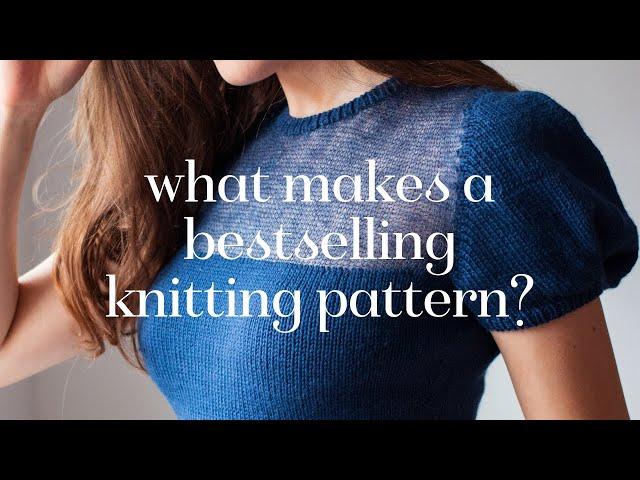 what makes a bestselling knitting pattern? | lily kate makes