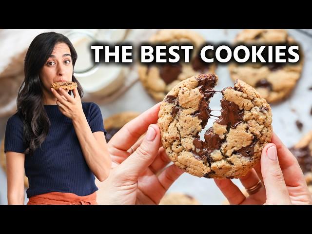 The BEST Bakery-Style Chocolate Chip Cookies (egg-free, dairy-free!) 