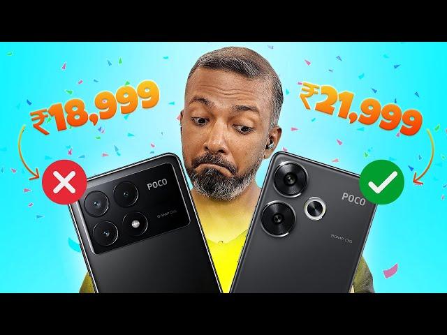 Poco X6 Pro or Poco F6 in FlipKart Big Billion Days