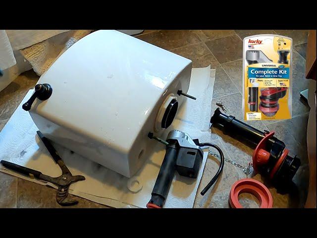 Step-by-Step Toilet Tank Rebuild with Korky Universal Kit