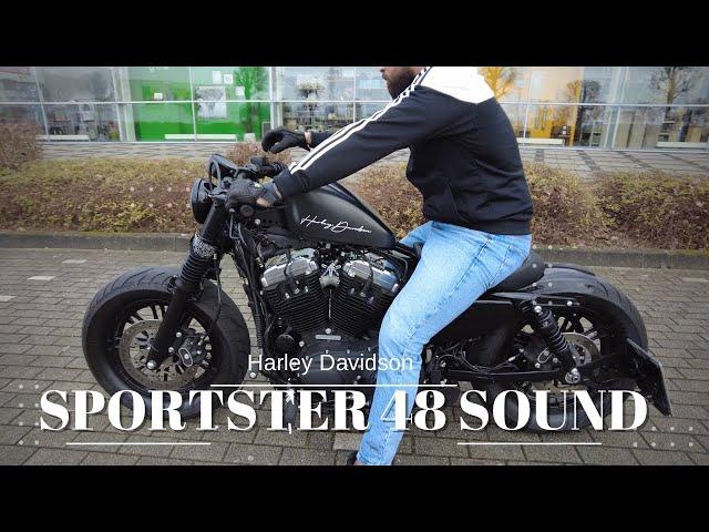 Beautiful Sportster 48 1200 Harley Davidson SOUND CHECK!