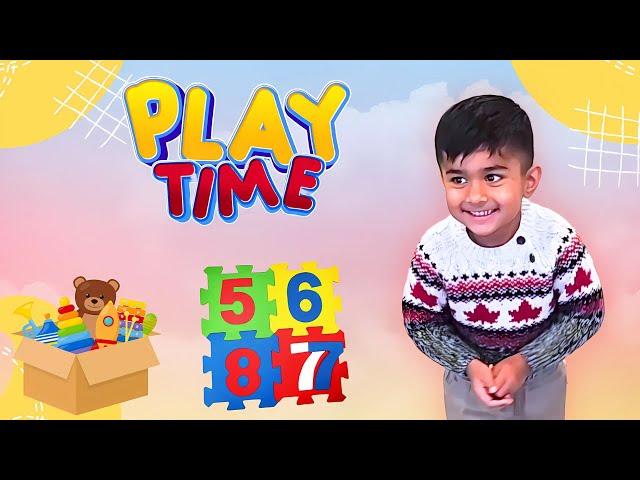 Toddler Learning Numbers & Colors with Monster Trucks! 