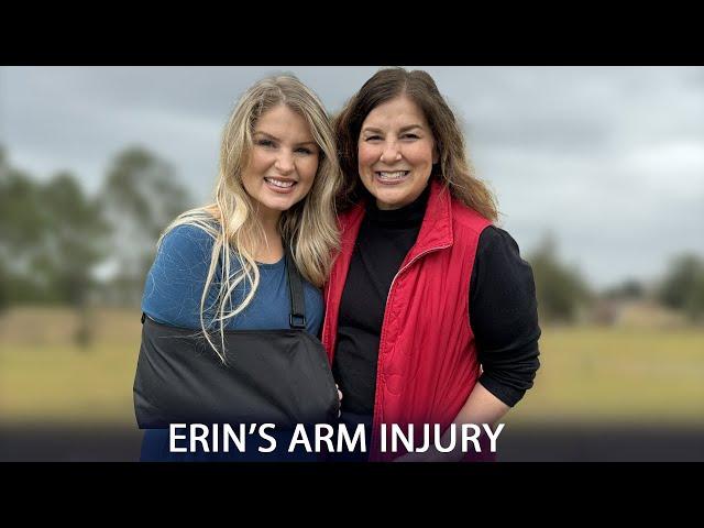 Erin Injured Her Arm! (A painful season at the Paine house)