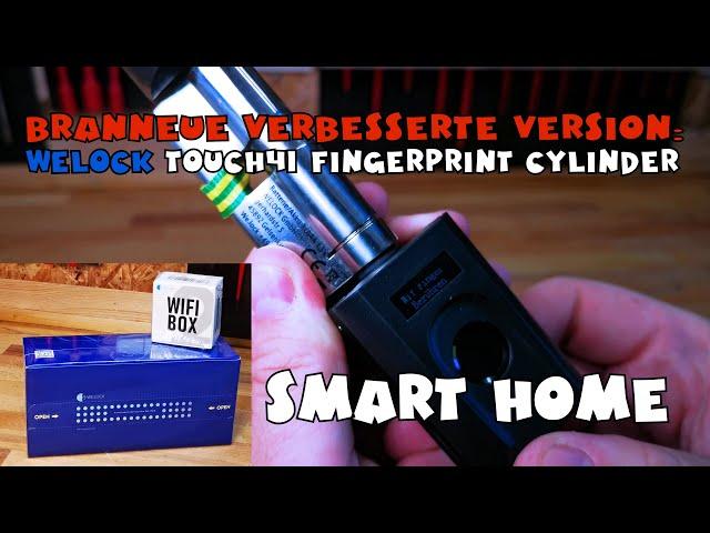  NEU : WELOCK TOUCH41 Fingerabdruck Tür-Schließzylinder Smart Home