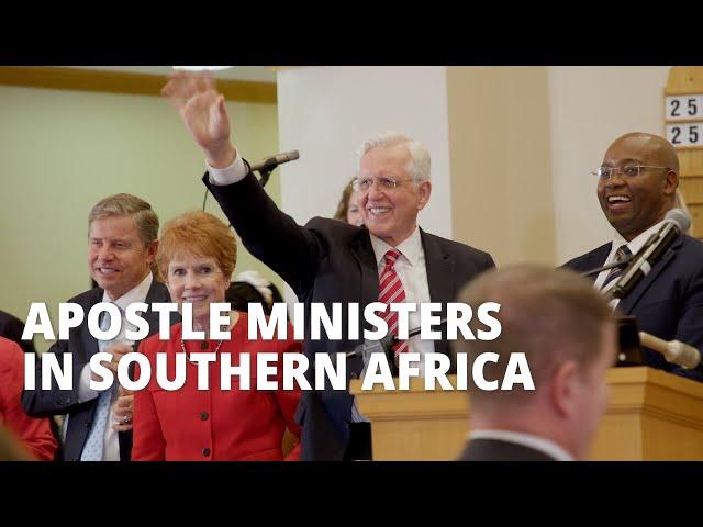 Elder Christofferson Witnesses the Growth of the Church of Jesus Christ in Southern Africa