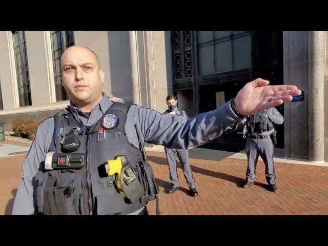 1ST Amendment Auditor Gets Arrested At Virginia Capital.