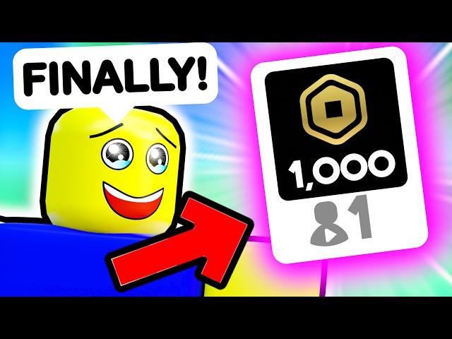 I Found a SECRET FREE ROBUX Game! (Finally!!!)