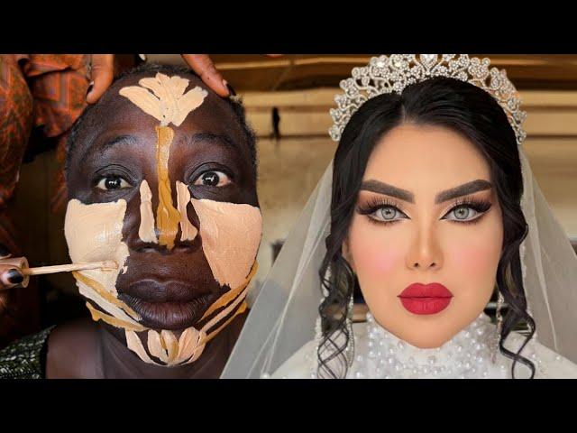 Unbelievable  Grandma Got Married  Bridal Makeup And Hair Transformation ️Makeup Tutorial 