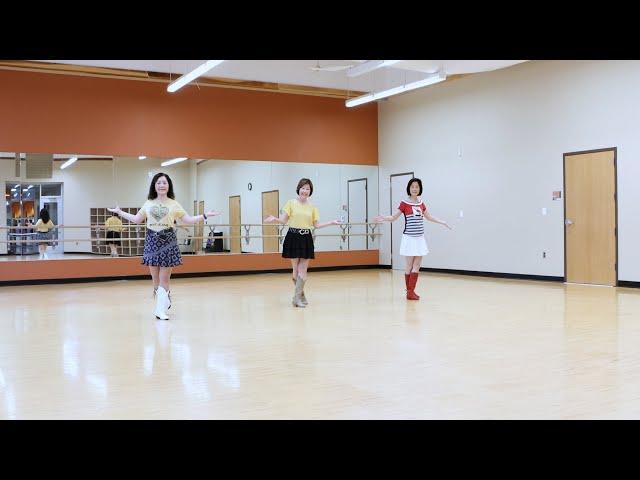 1-2 Cha Cha Cha - Line Dance (Dance & Teach)