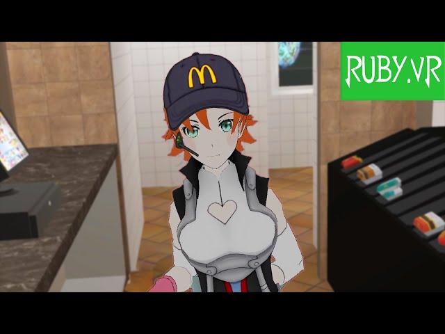 Nora works at McDonalds | RUBY.VR