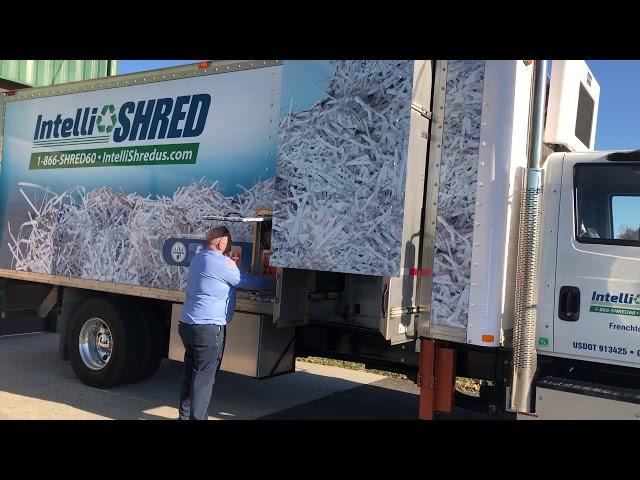 Mobile Shredding Truck -- IntelliShred