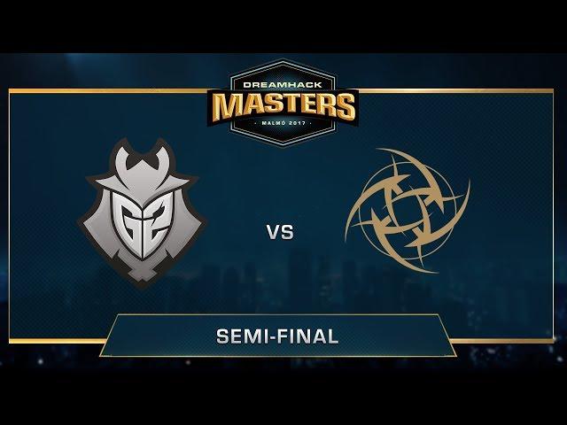 G2 vs NiP - Inferno - Semi-final - DreamHack Masters Malmö 2017