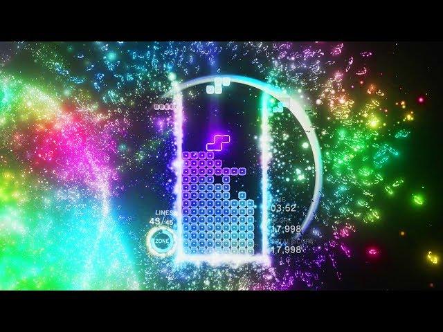 10 Minutes of TETRIS EFFECT Music and Gameplay