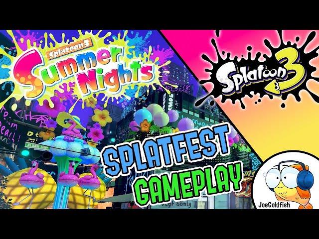 Summer Nights  Splatfest Gameplay | Splatoon 3