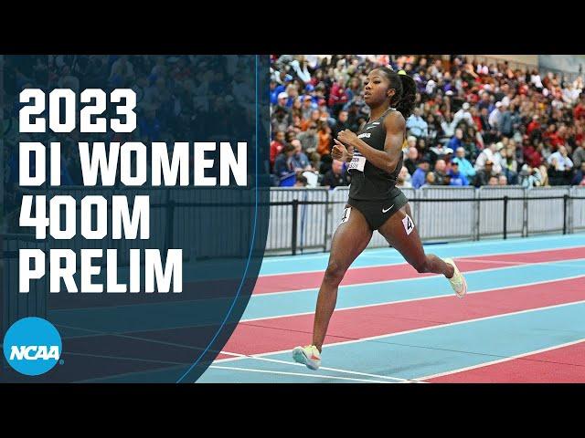 Britton Wilson - 400m prelim - 2023 NCAA indoor track and field championships