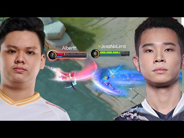 Jess No Limit VS RRQ Alberttt - Mobile Legends