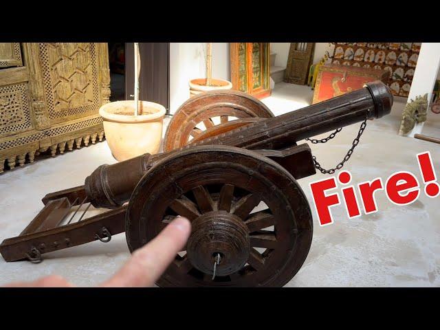 How much are Indian Mughal Empire Cannons worth?