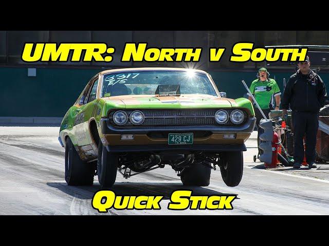 Quick Stick Class Drag Racing UMTR North Vs South at National Trail Raceway 2024