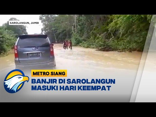 Rendam Pemukiman dan Akses Jalan Provinsi di Jambi