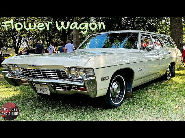 Witness the Charm of the Vintage '68 Chevy Bel Air Funeral Flower Car