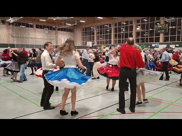 2025 SJ Taucha "Lay Your Love On Me" MS Square Dance singing call by Gabriele Grywatz & Joe Kromer