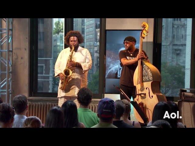 Kamasi Washington and Miles Mosley Perform LIVE on AOL BUILD