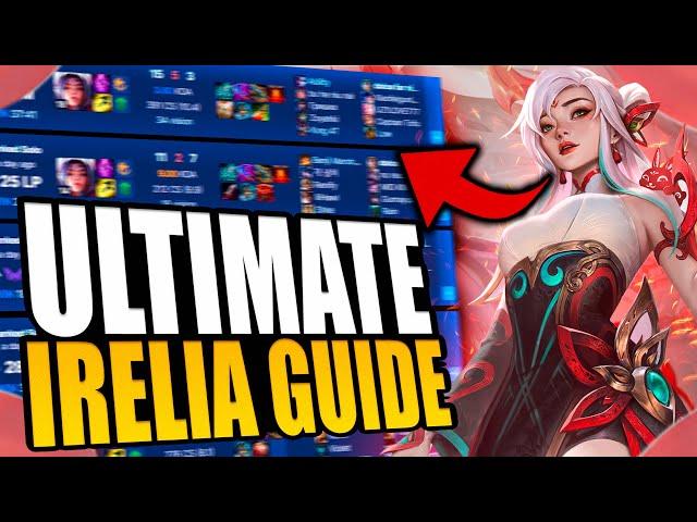 YOU GUYS ASKED FOR THIS  IRELIA GUIDE TO CARRY LOW ELO  Patch 14.2