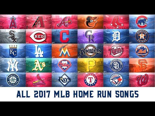 All 2017 MLB Home Run Songs